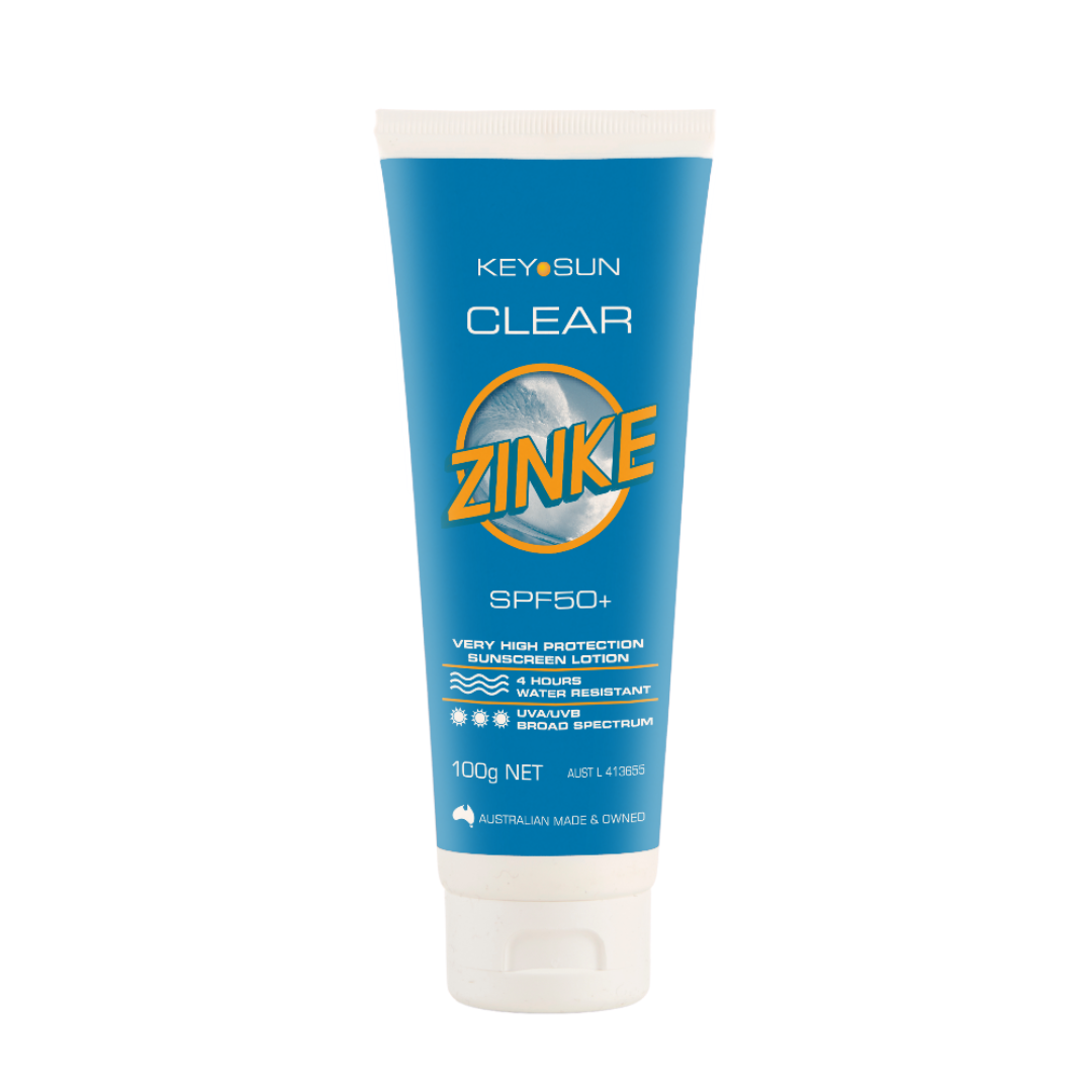 Key Sun Clear Zinke SPF 50+ 100g – Key Sun Zinke